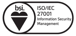 The BSI badge for ISO/IEC 27001