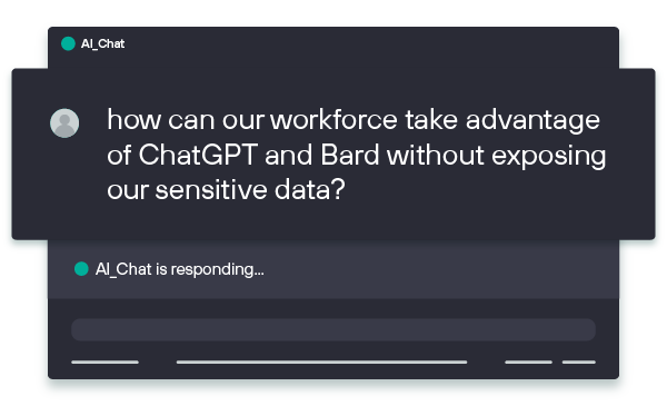 Protect data on ChatGPT with DLP and Forcepoint ONE.