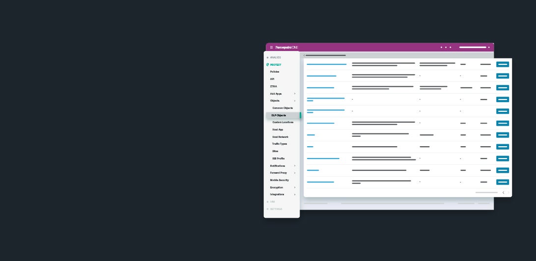 Forcepoint ONE Zero Trust Network Access (ZTNA) permet d'accéder à des applications web privées sur n'importe quel appareil, sans passer par un VPN.