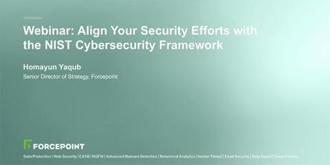 Align Your Security Efforts with the NIST Cybersecurity Framework